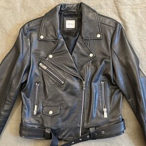 Anine Bing Benjamin Leather Moto Jacket